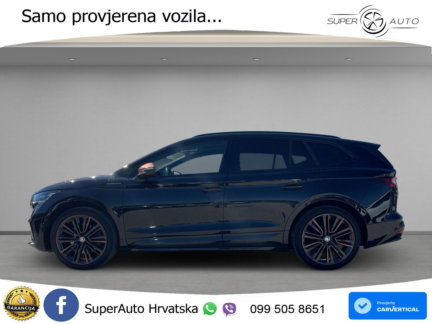 Škoda Enyaq iV 80x 82 kWh (265 KS) AWD SportLine LED+GR SJED+ACC