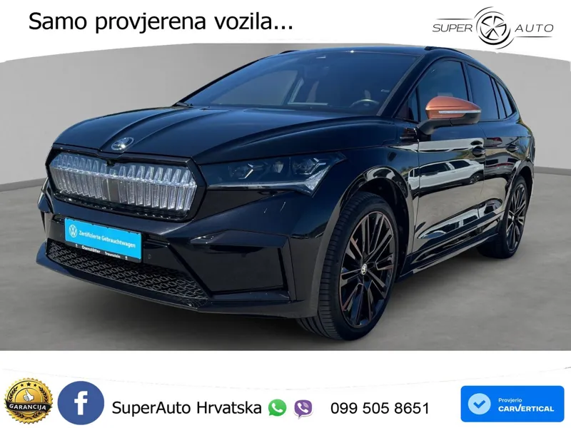 Škoda Enyaq iV 80x 82 kWh (265 KS) AWD SportLine LED+GR SJED+ACC