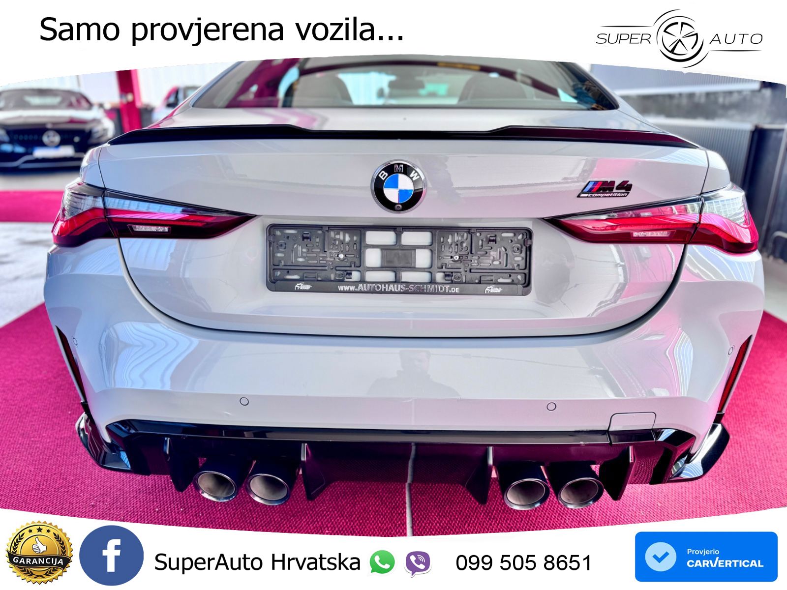 BMW M4 Competition 3.0 (510 KS) Steptronic