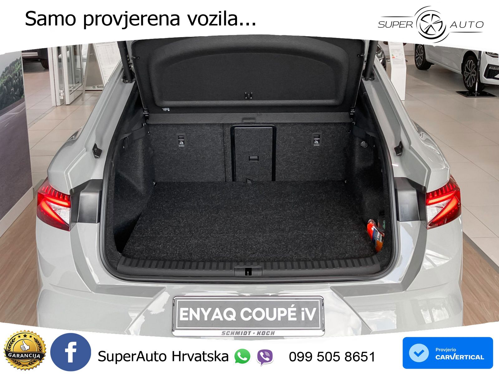 Škoda Enyaq Coupe iV 85 82 kWh (286 KS) SportLine LED+GR SJED+ACC