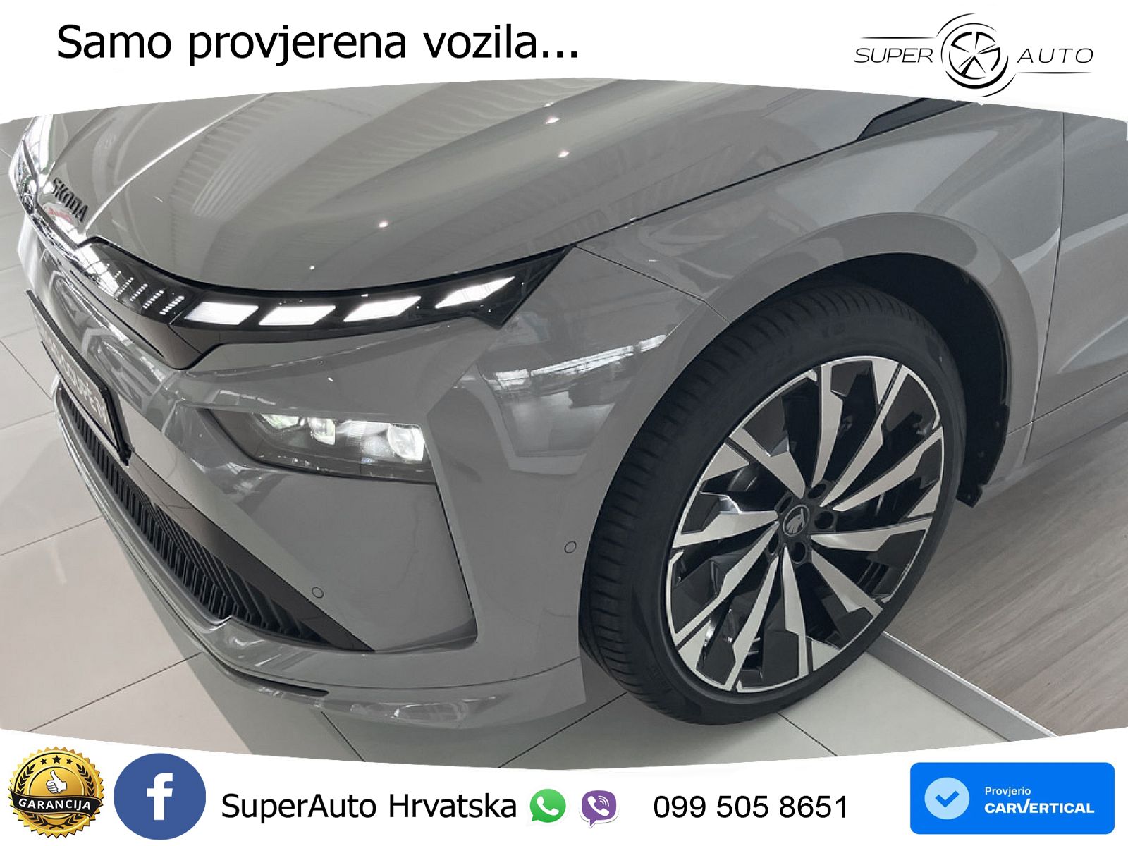 Škoda Enyaq Coupe iV 85 82 kWh (286 KS) SportLine LED+GR SJED+ACC