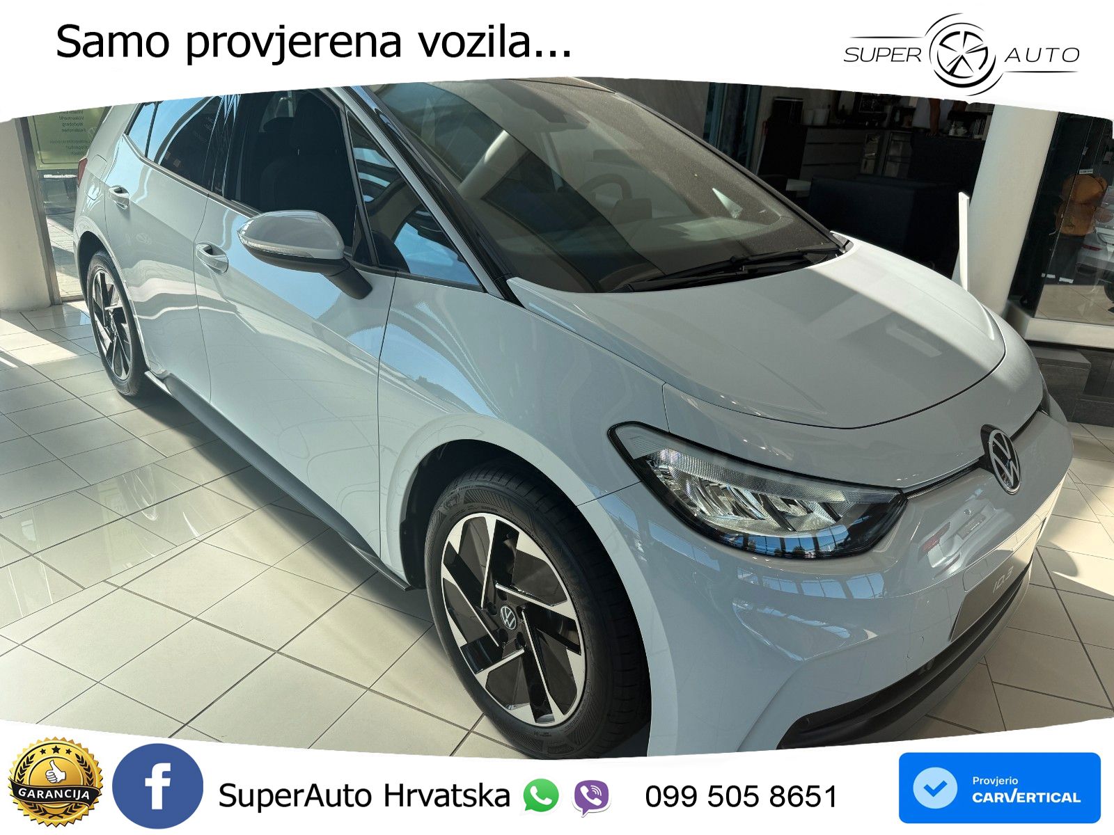Volkswagen ID.3 Pure 55 kWh (170 KS)