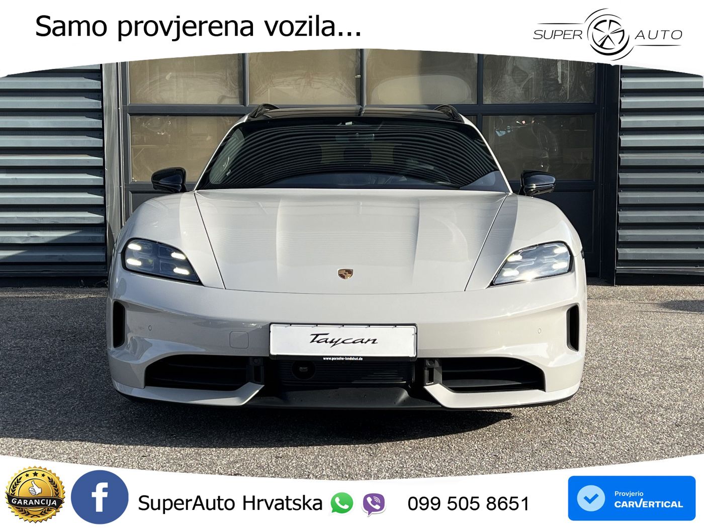 Porsche Taycan Sport Turismo 105 kWh (435 KS)