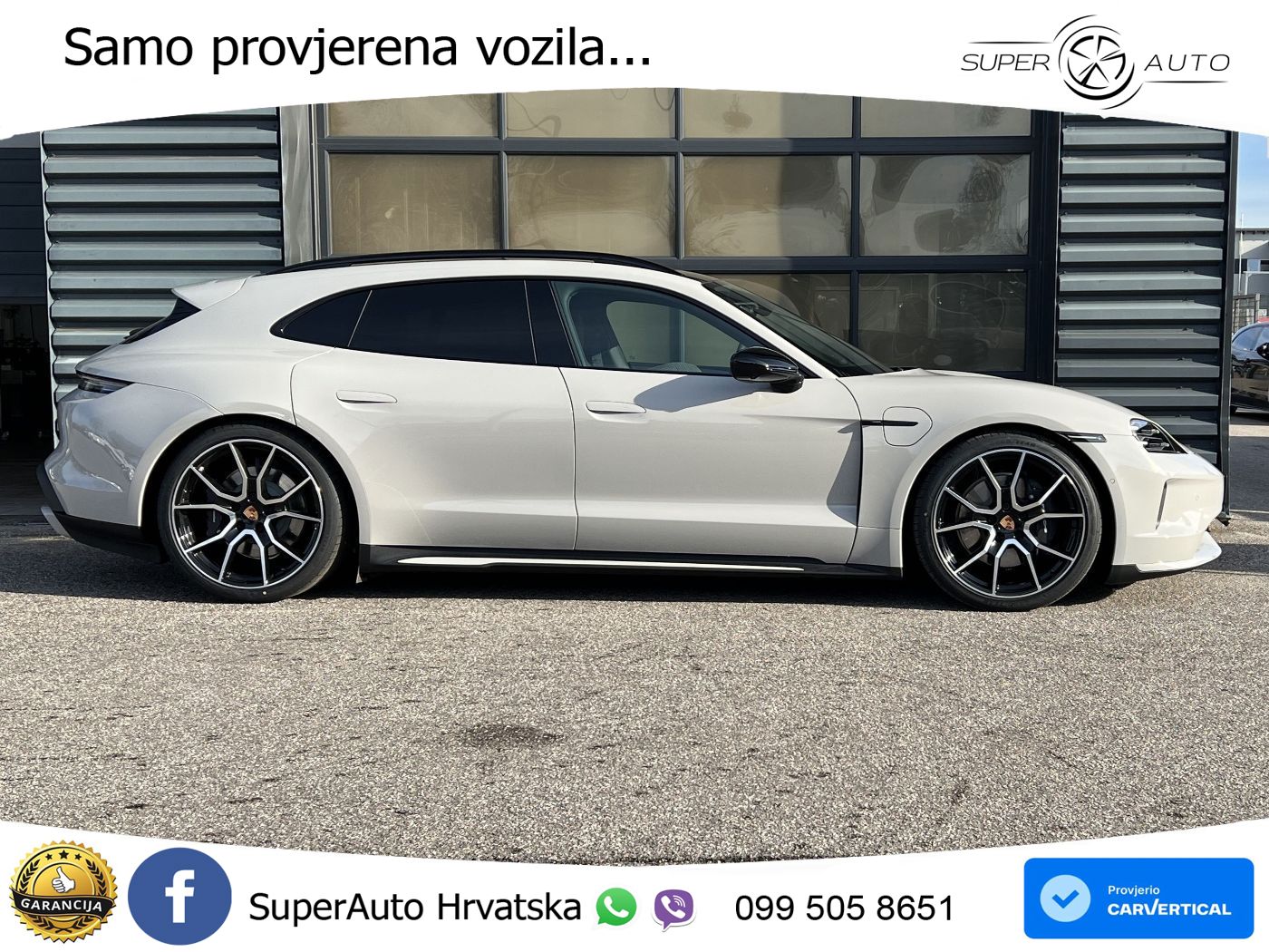 Porsche Taycan Sport Turismo 105 kWh (435 KS)
