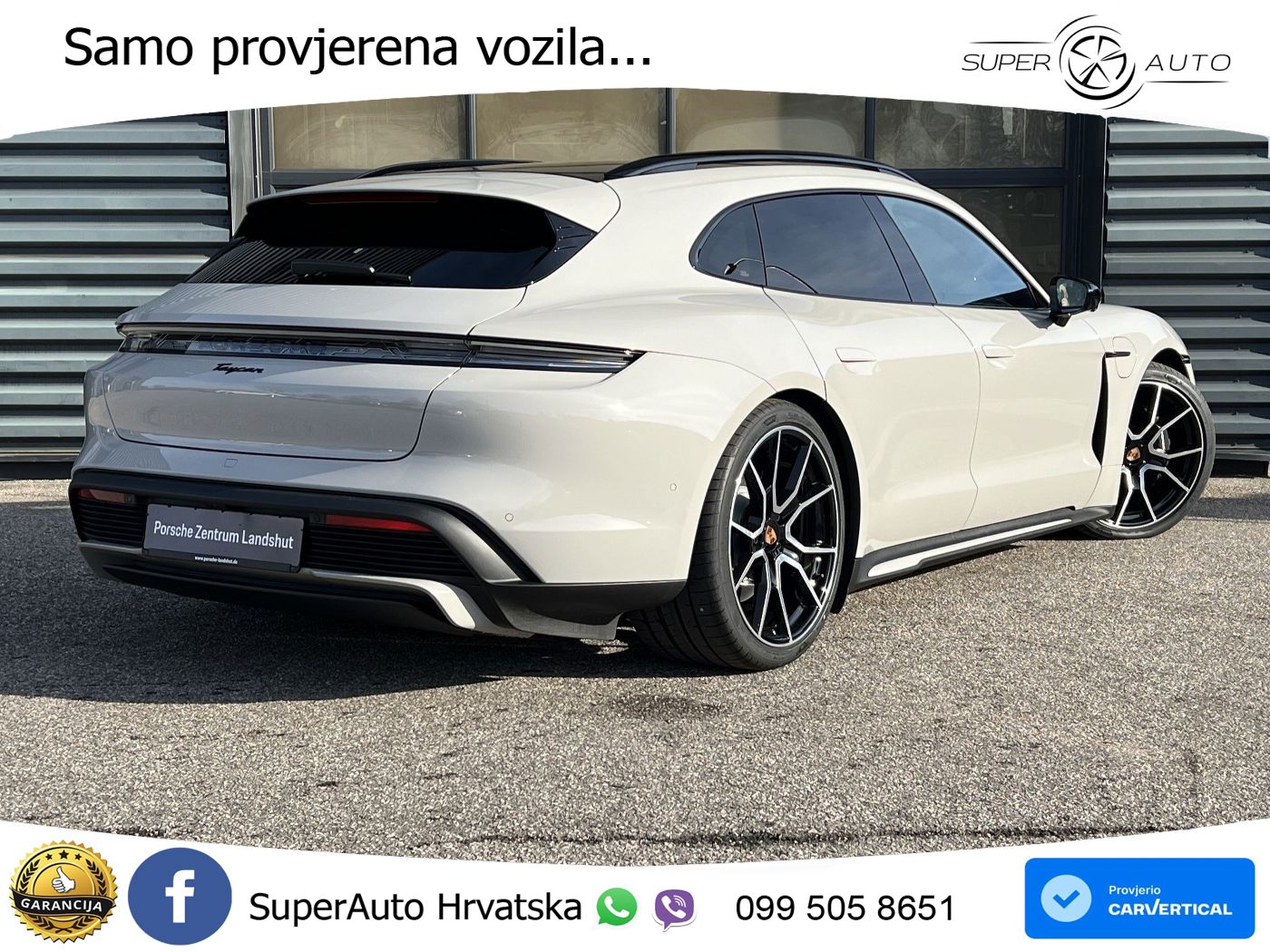 Porsche Taycan Sport Turismo 105 kWh (435 KS)