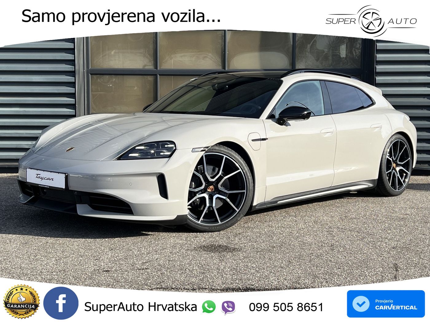 Porsche Taycan Sport Turismo 105 kWh (435 KS)