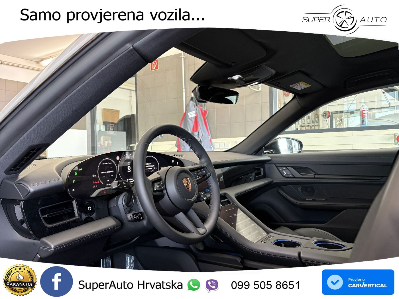 Porsche Taycan Sport Turismo 105 kWh (435 KS)