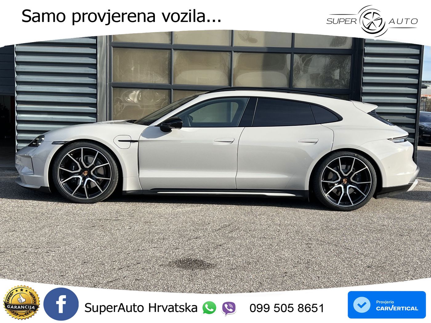 Porsche Taycan Sport Turismo 105 kWh (435 KS)