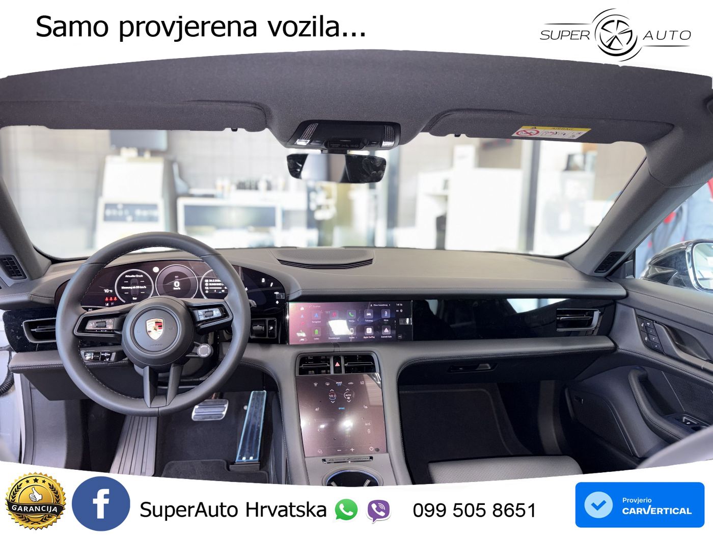Porsche Taycan Sport Turismo 105 kWh (435 KS)