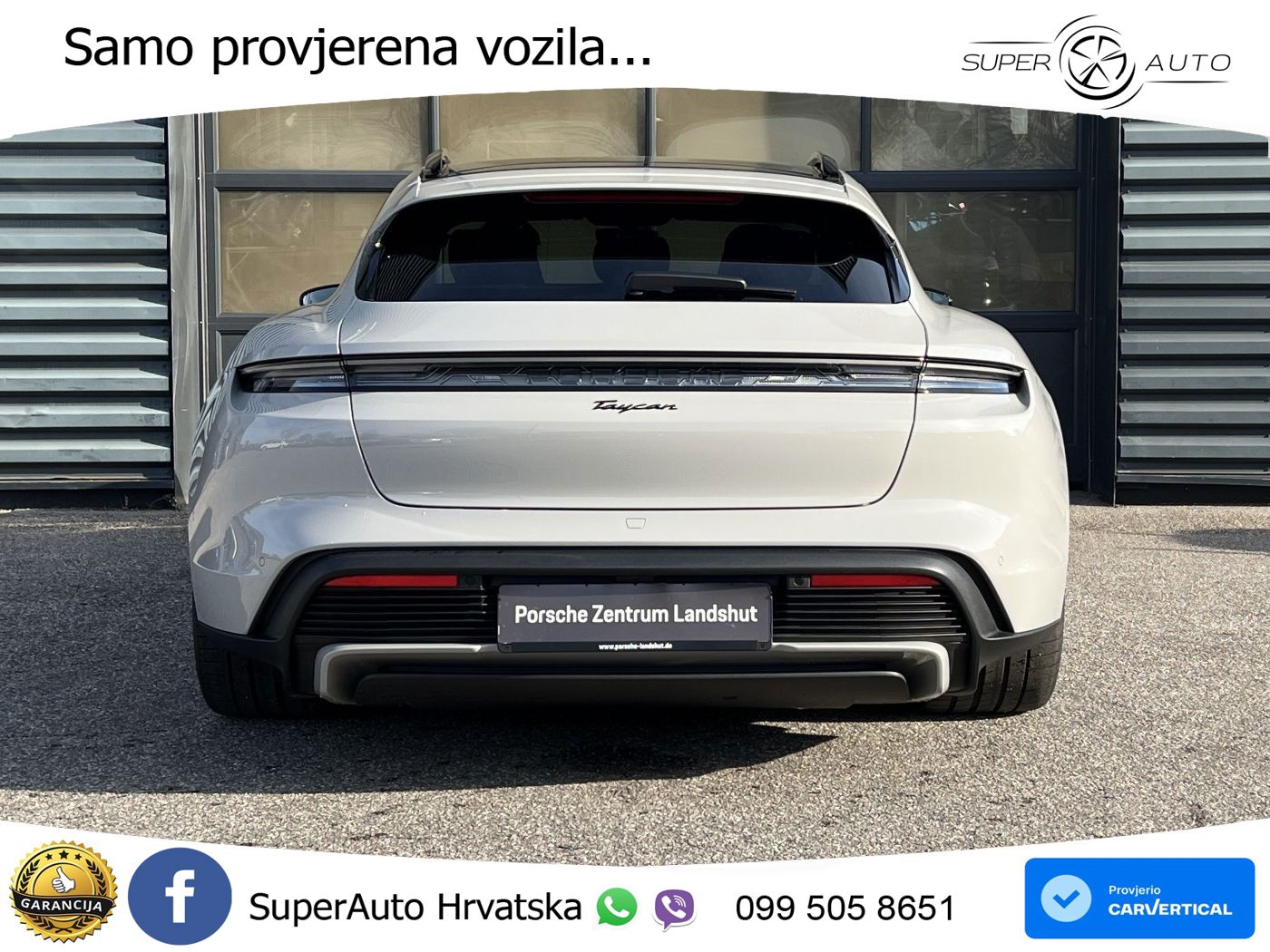 Porsche Taycan Sport Turismo 105 kWh (435 KS)