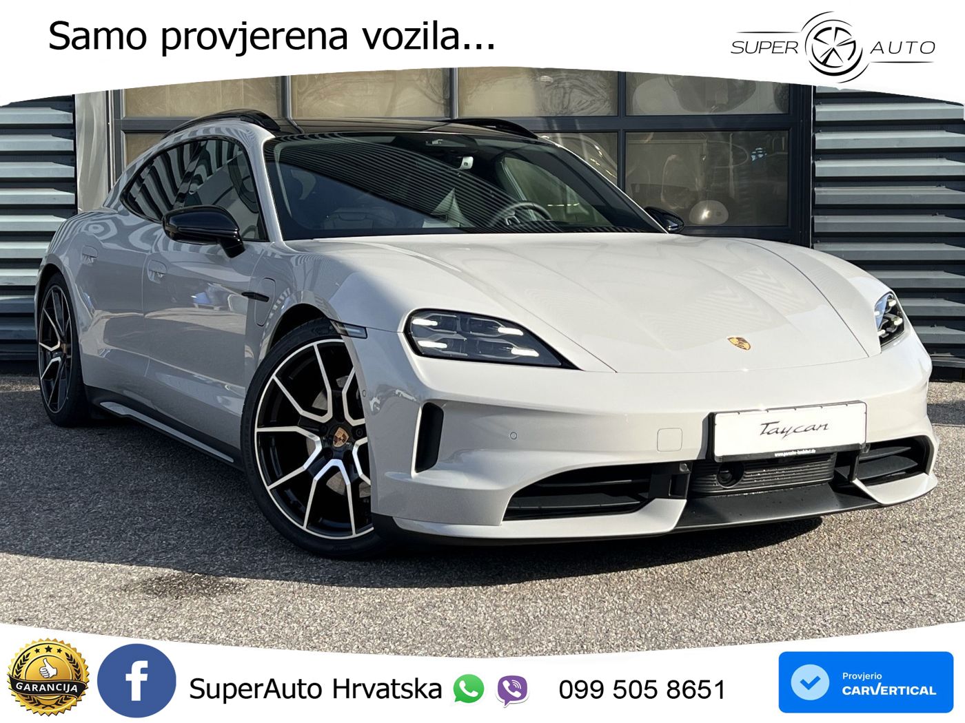 Porsche Taycan Sport Turismo 105 kWh (435 KS)