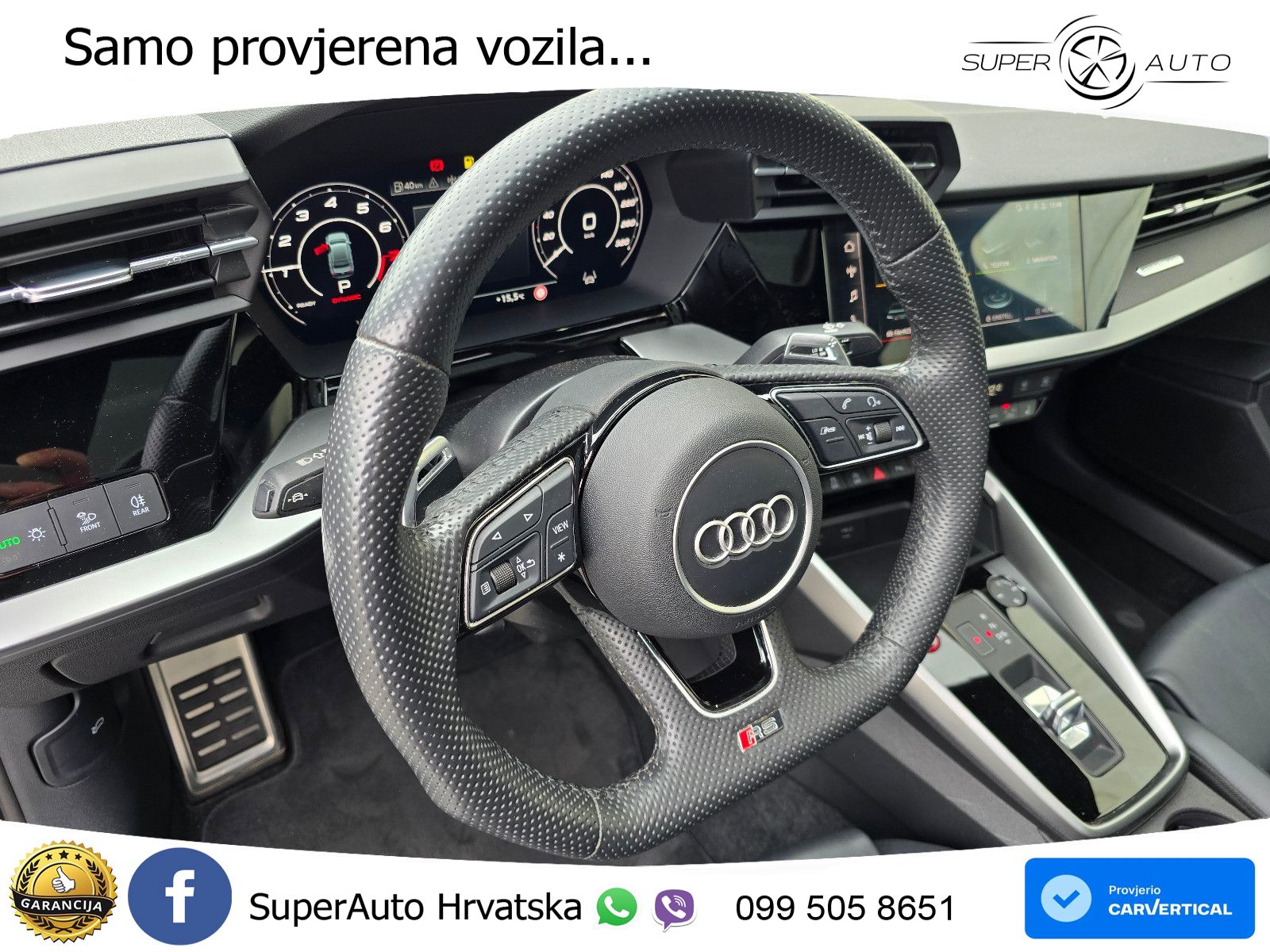 Audi RS3 Sportback 2.5 TFSI (400 KS) quattro S tronic LED+GR SJED+ACC
