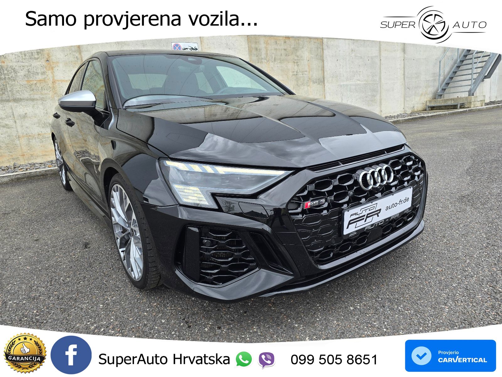 Audi RS3 Sportback 2.5 TFSI (400 KS) quattro S tronic LED+GR SJED+ACC