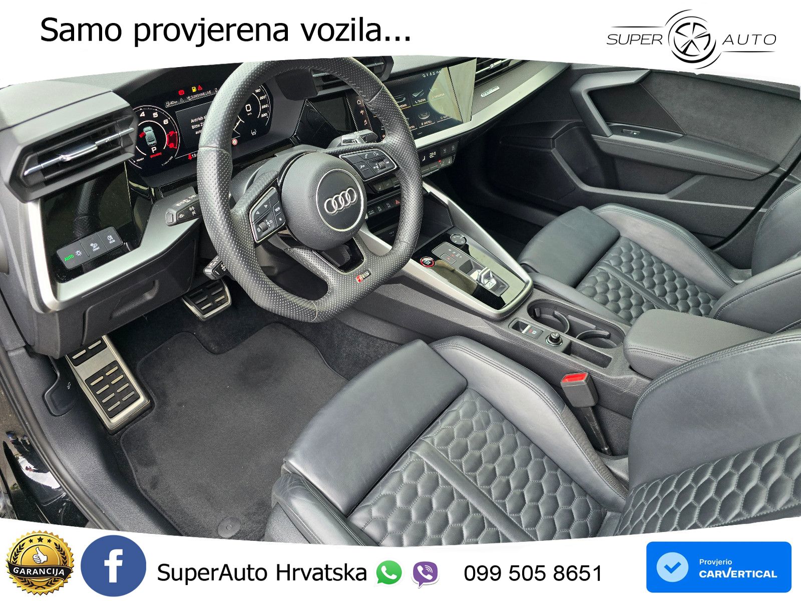 Audi RS3 Sportback 2.5 TFSI (400 KS) quattro S tronic LED+GR SJED+ACC