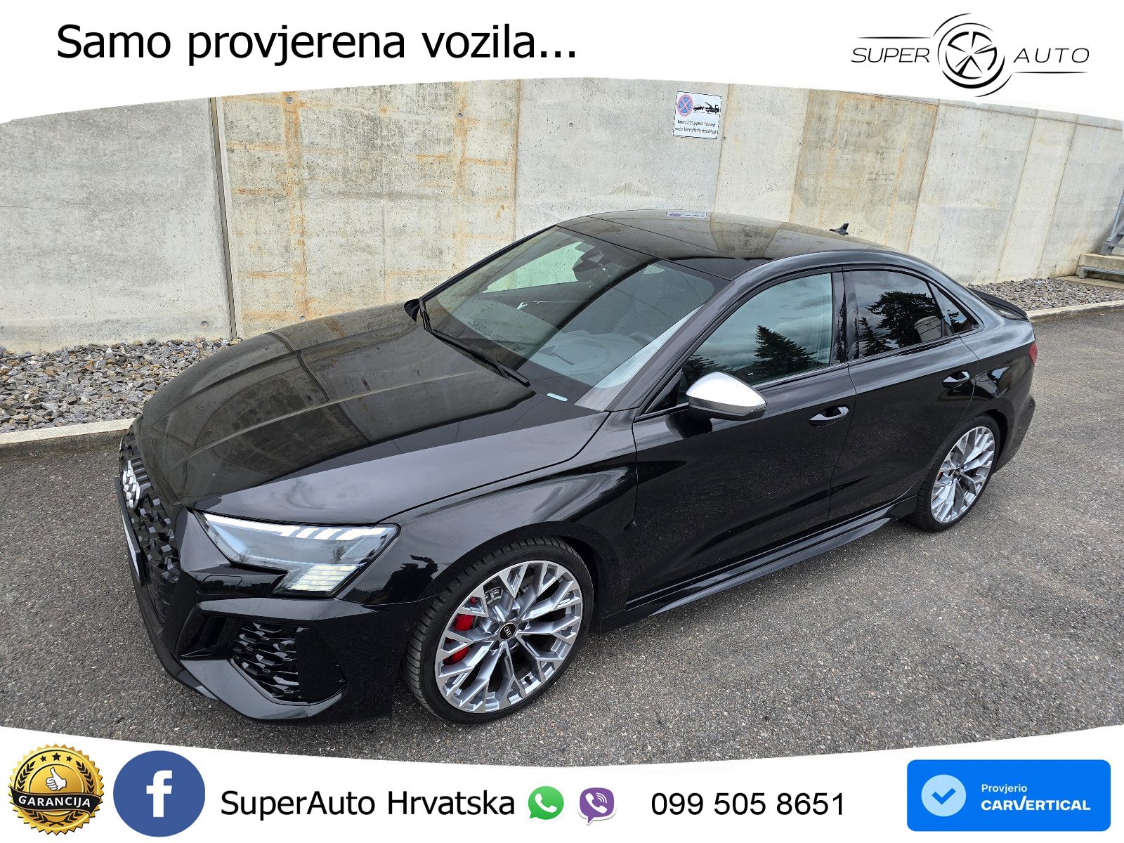 Audi RS3 Sportback 2.5 TFSI (400 KS) quattro S tronic LED+GR SJED+ACC