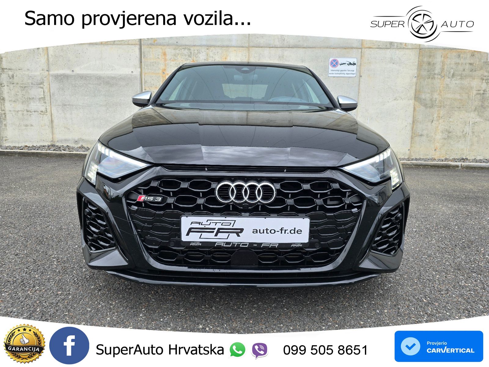 Audi RS3 Sportback 2.5 TFSI (400 KS) quattro S tronic LED+GR SJED+ACC