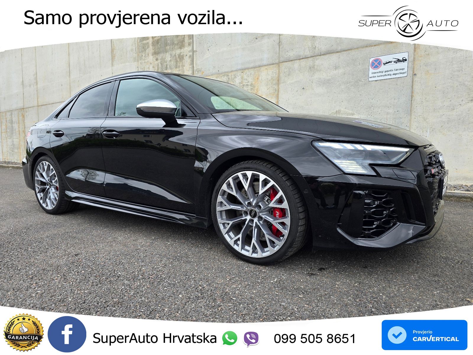 Audi RS3 Sportback 2.5 TFSI (400 KS) quattro S tronic LED+GR SJED+ACC
