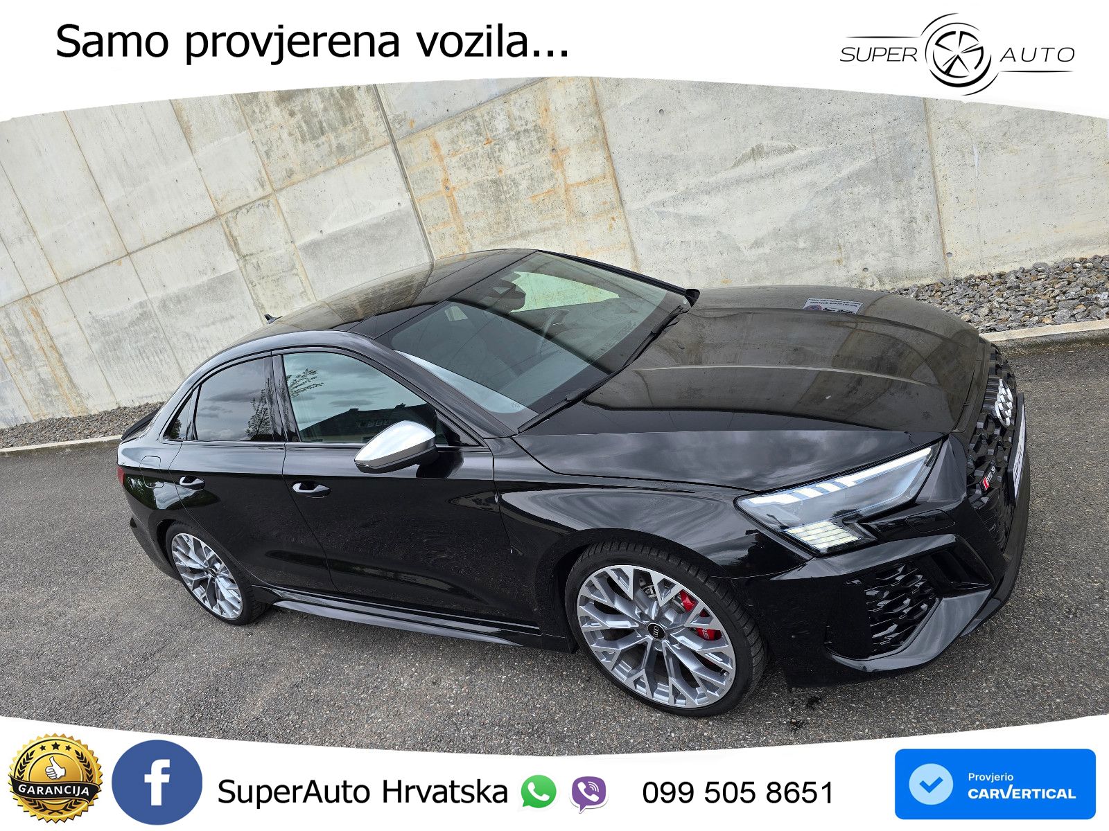Audi RS3 Sportback 2.5 TFSI (400 KS) quattro S tronic LED+GR SJED+ACC