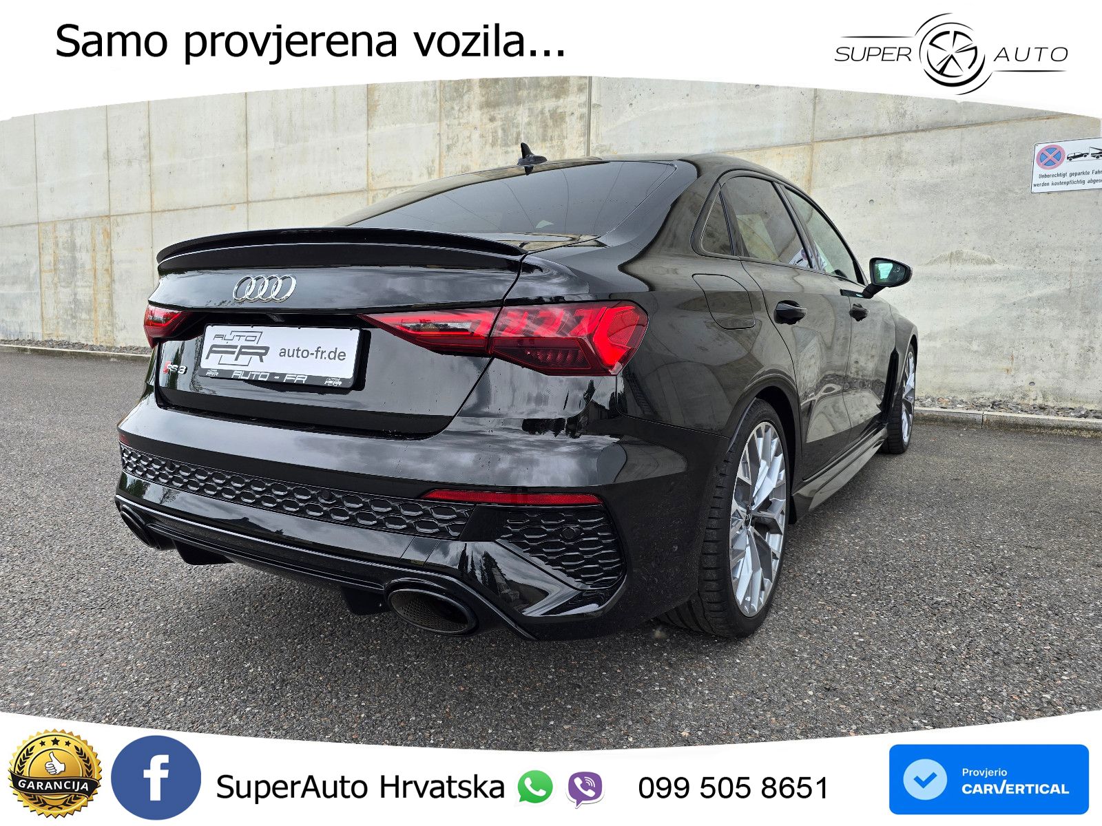 Audi RS3 Sportback 2.5 TFSI (400 KS) quattro S tronic LED+GR SJED+ACC