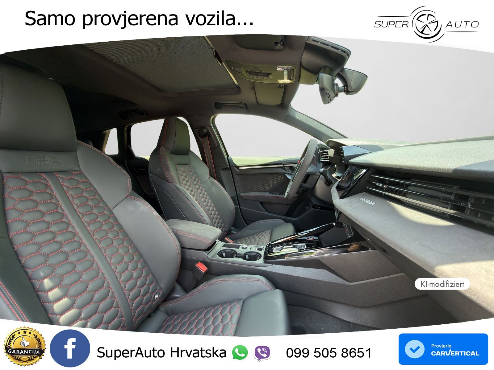 Audi RS3 Sedan 2.5 TFSI (400 KS) quattro S tronic LED+GR SJED+ACC