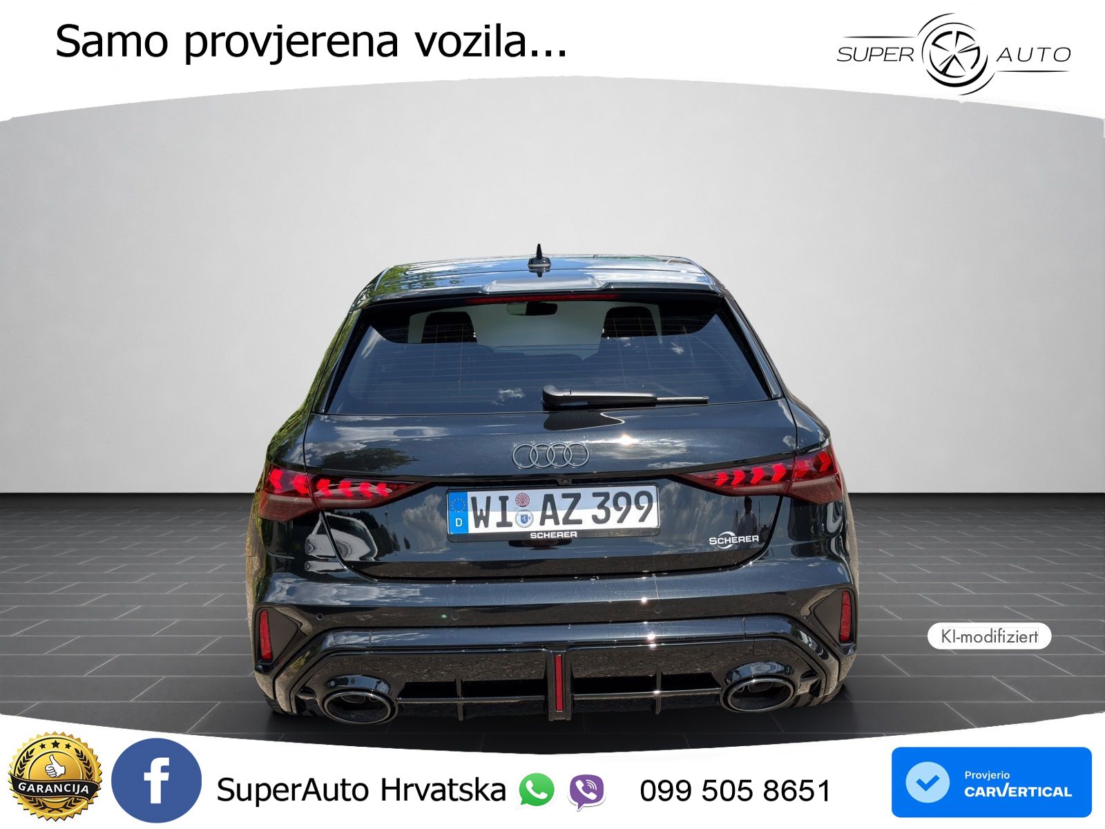 Audi RS3 Sedan 2.5 TFSI (400 KS) quattro S tronic LED+GR SJED+ACC