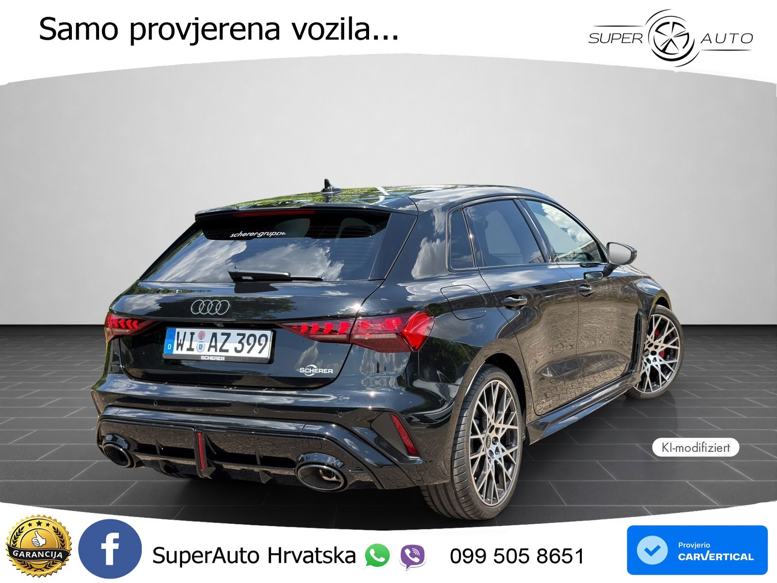Audi RS3 Sedan 2.5 TFSI (400 KS) quattro S tronic LED+GR SJED+ACC