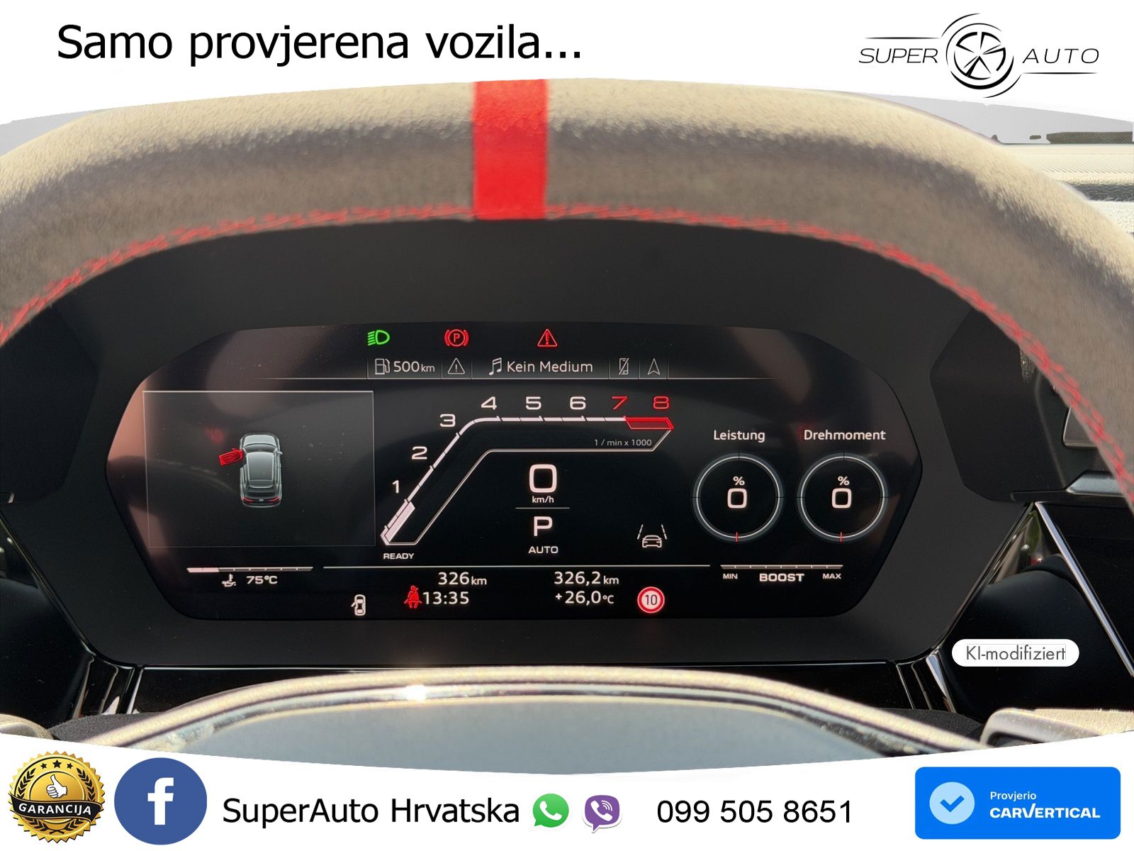 Audi RS3 Sedan 2.5 TFSI (400 KS) quattro S tronic LED+GR SJED+ACC