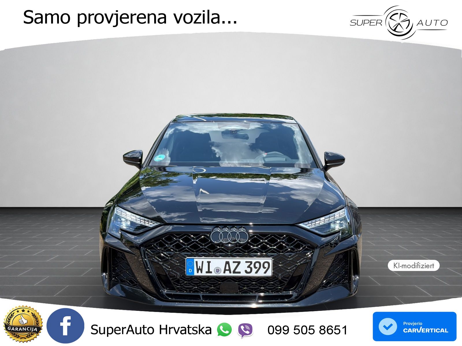 Audi RS3 Sedan 2.5 TFSI (400 KS) quattro S tronic LED+GR SJED+ACC