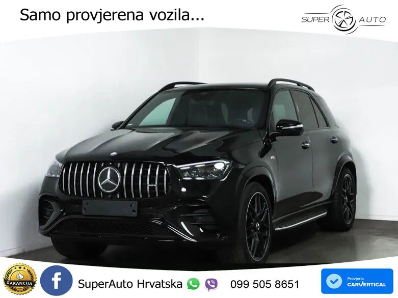 Mercedes AMG GLE 53 (435 KS) EQ Boost 4MATIC+ AMG SPEEDSHIFT TCT 9G LED+GR SJED+ACC
