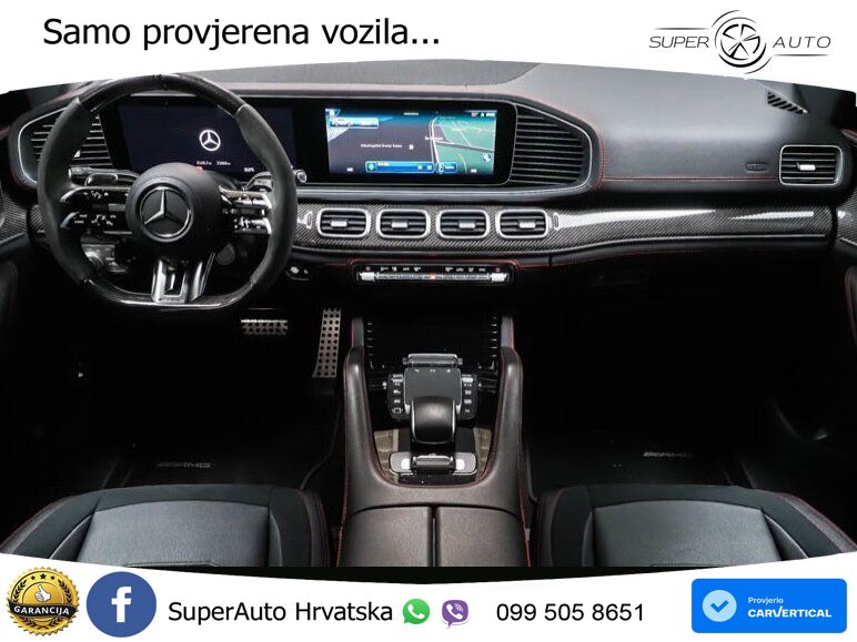 Mercedes AMG GLE 53 (435 KS) EQ Boost 4MATIC+ AMG SPEEDSHIFT TCT 9G LED+GR SJED+ACC