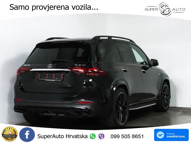 Mercedes AMG GLE 53 (435 KS) EQ Boost 4MATIC+ AMG SPEEDSHIFT TCT 9G LED+GR SJED+ACC