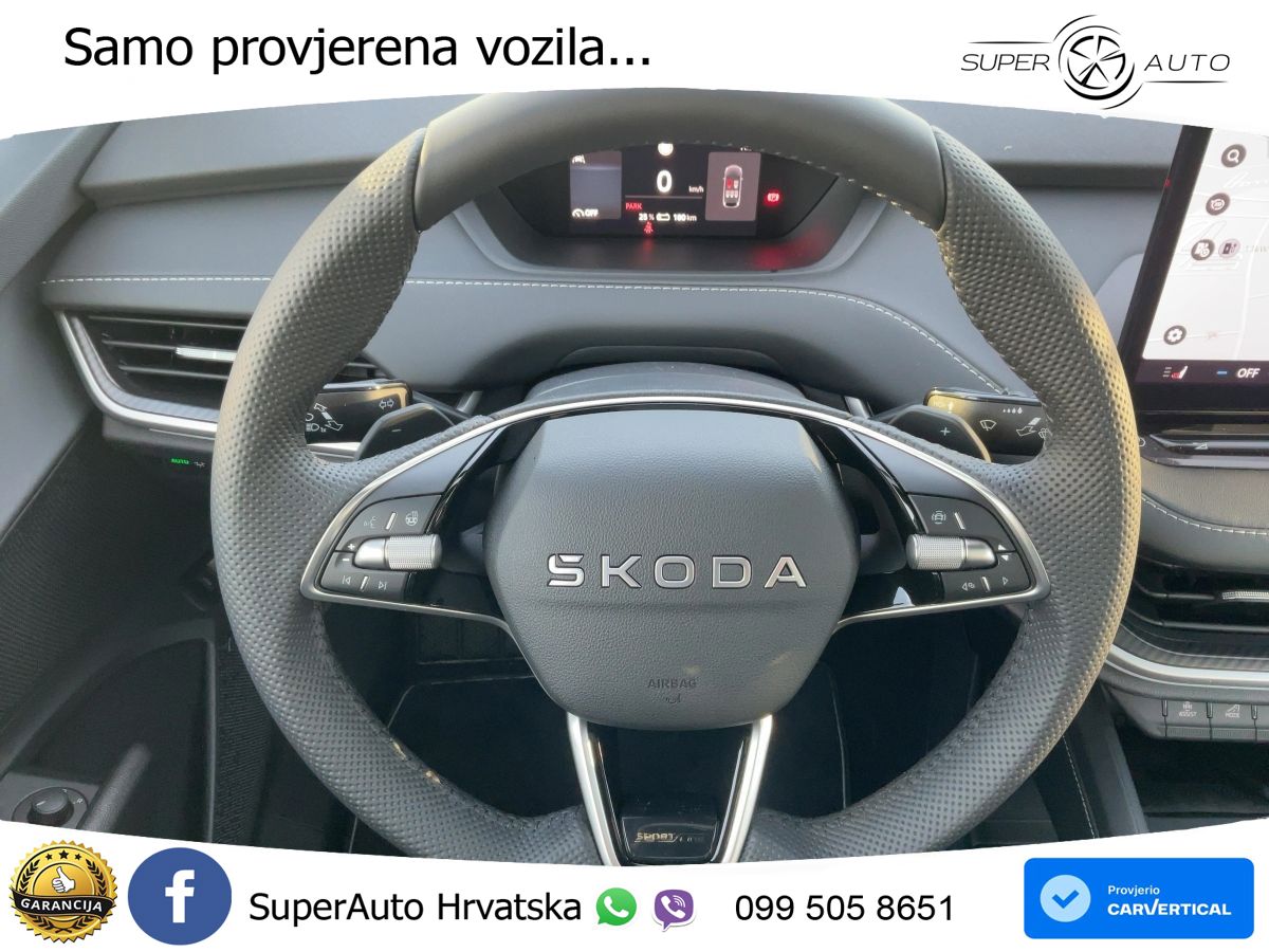 Škoda Enyaq Coupe 85x 82 kWh (286 KS) AWD SportLine LED+GR SJED+ACC