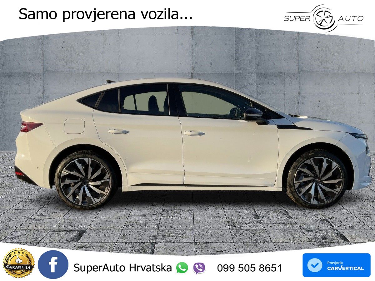 Škoda Enyaq Coupe 85x 82 kWh (286 KS) AWD SportLine LED+GR SJED+ACC