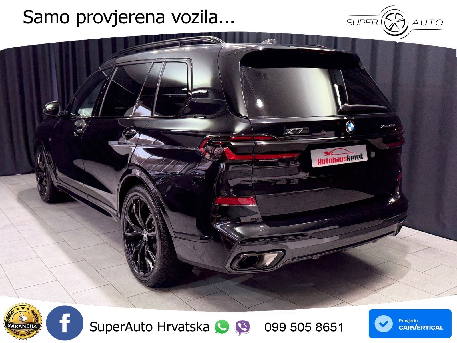 BMW X7 40d (352 KS) xDrive Steptronic M Sport LED+GR SJED+ACC