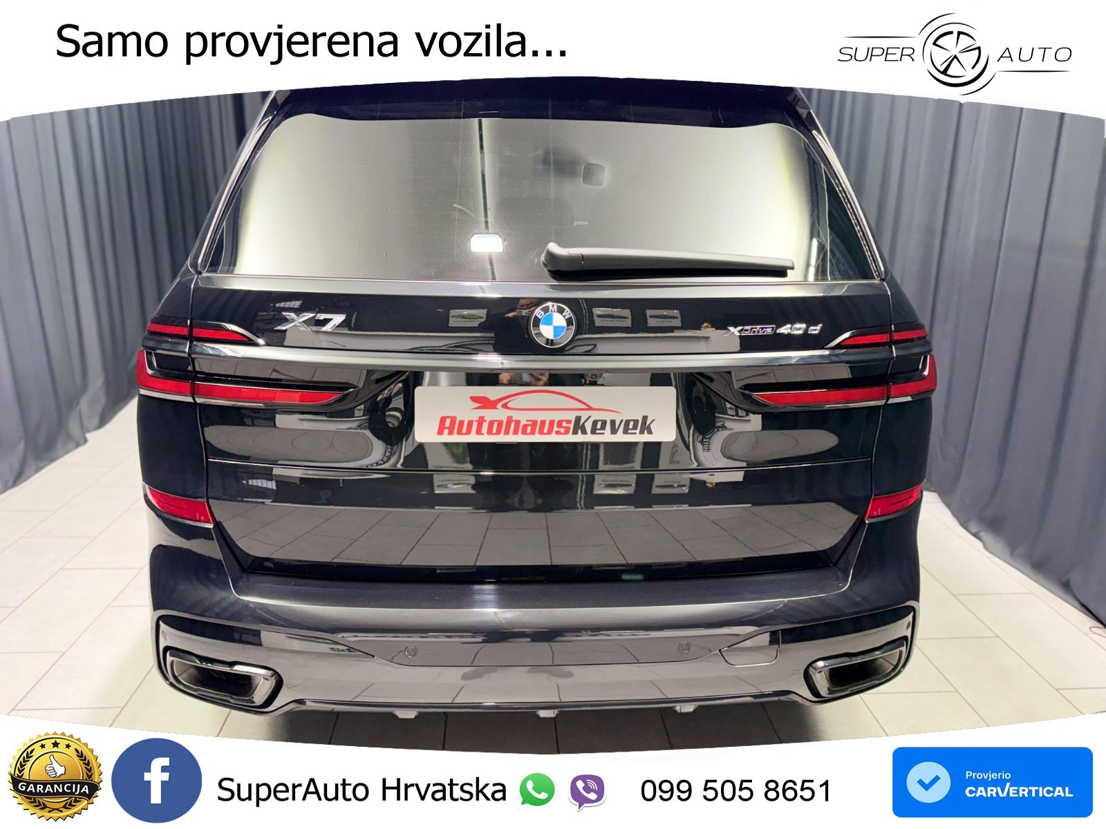 BMW X7 40d (352 KS) xDrive Steptronic M Sport LED+GR SJED+ACC