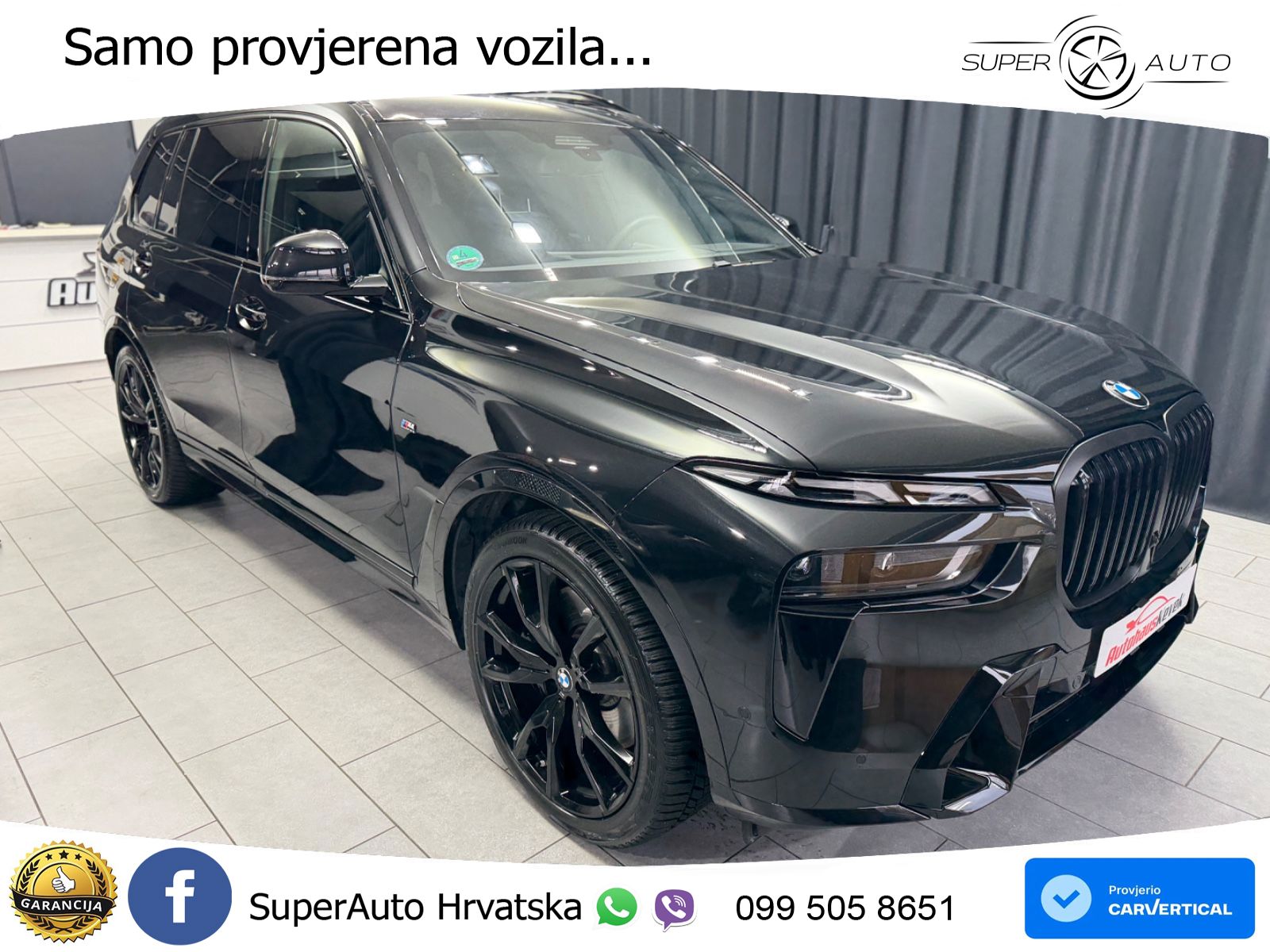 BMW X7 40d (352 KS) xDrive Steptronic M Sport LED+GR SJED+ACC