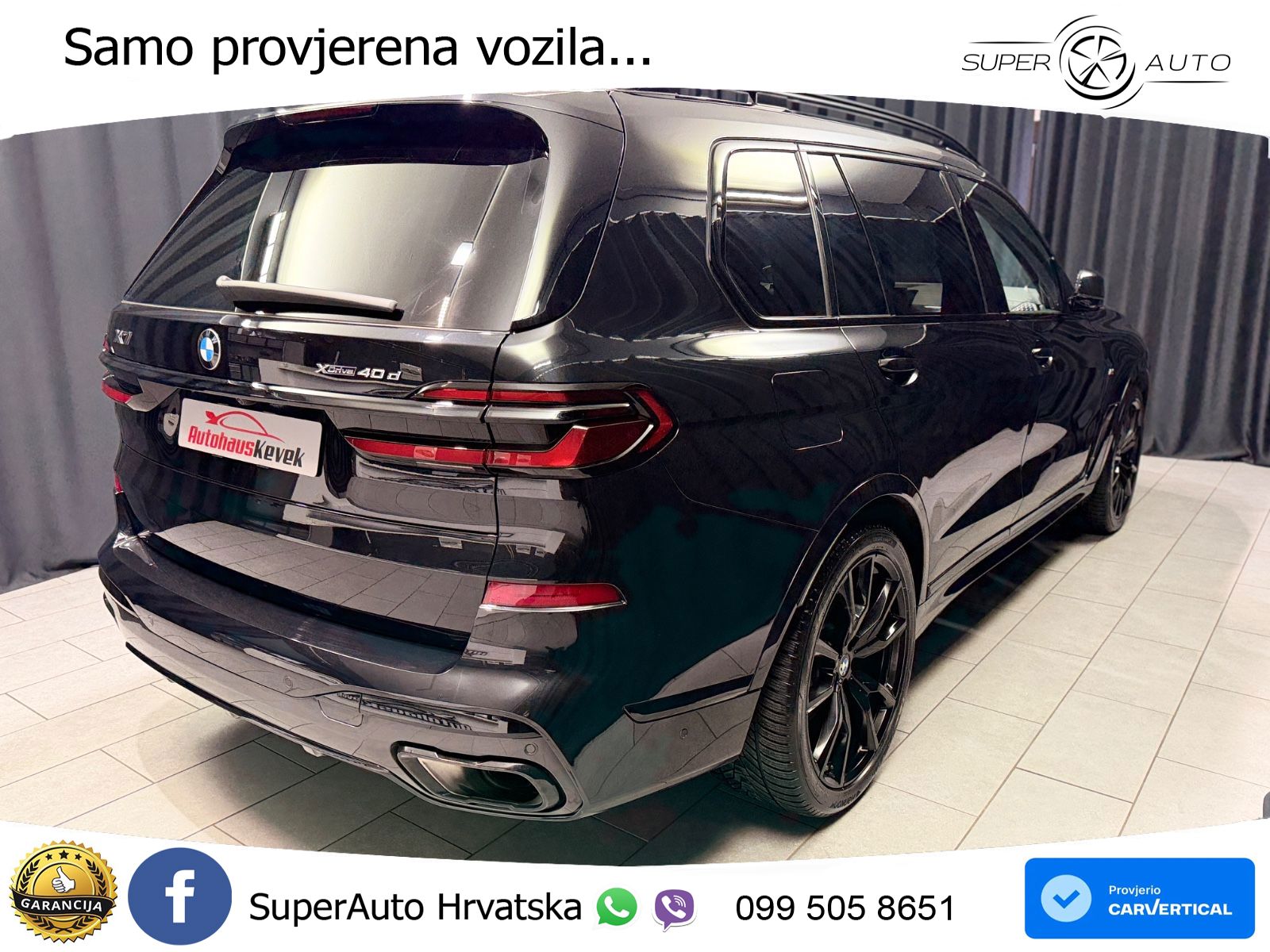 BMW X7 40d (352 KS) xDrive Steptronic M Sport LED+GR SJED+ACC