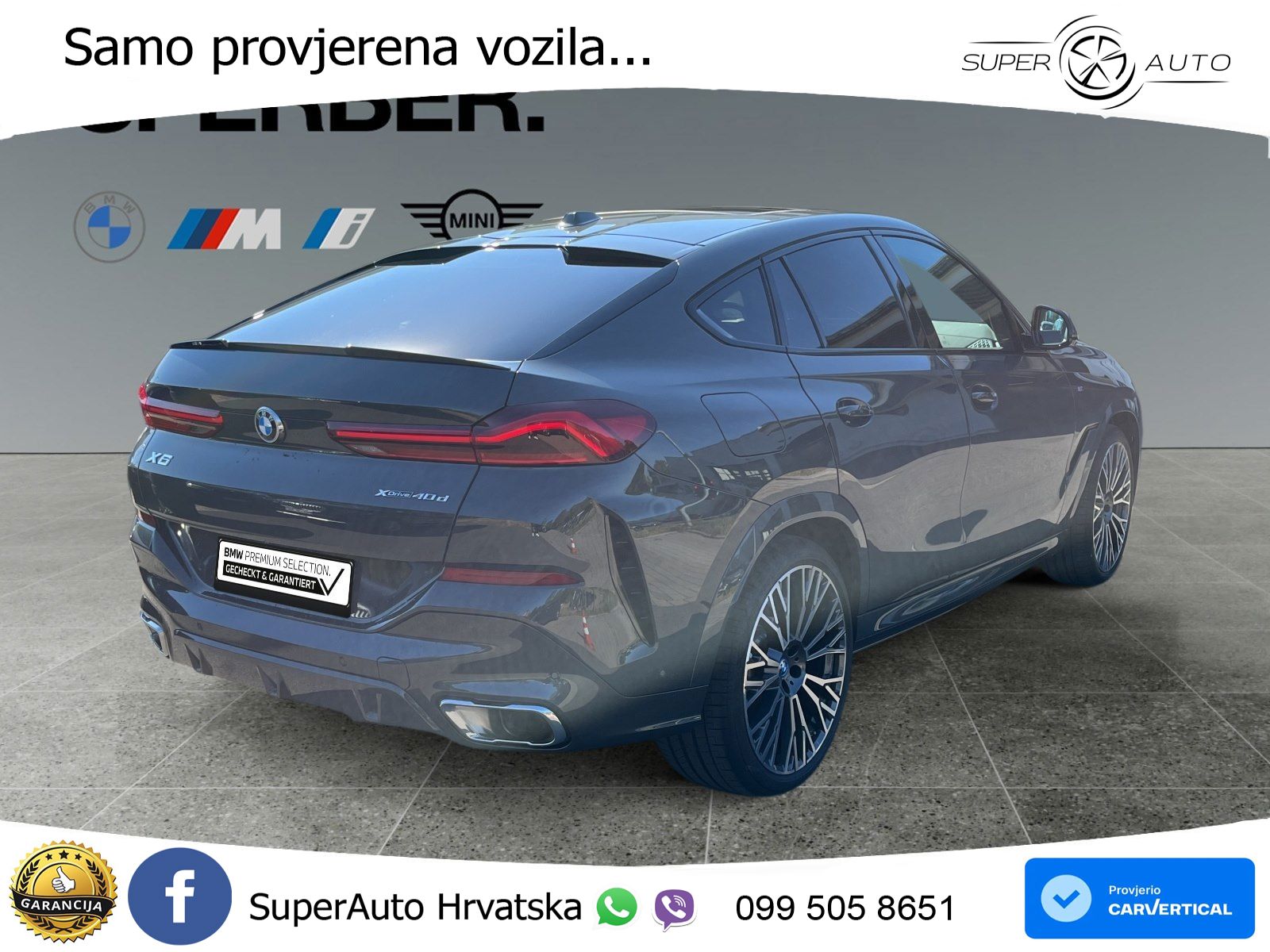 BMW X6 40d (352 KS) xDrive Steptronic M Sport LED+GR SJED+ACC