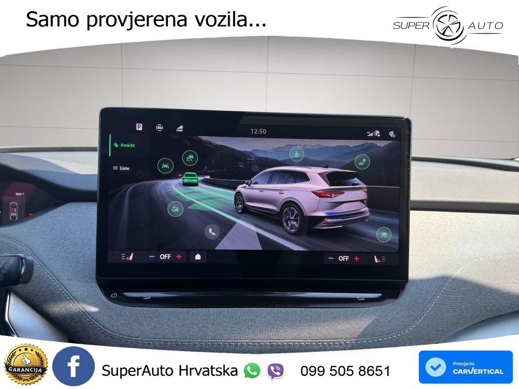 Škoda Enyaq 85x 82 kWh (286 KS) AWD LED+GR SJED+ACC