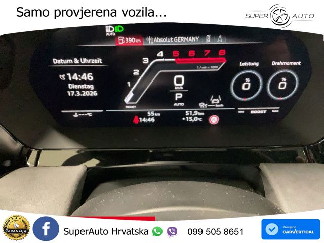 Audi RS3 Sedan 2.5 TFSI (400 KS) quattro S tronic LED+GR SJED+ACC