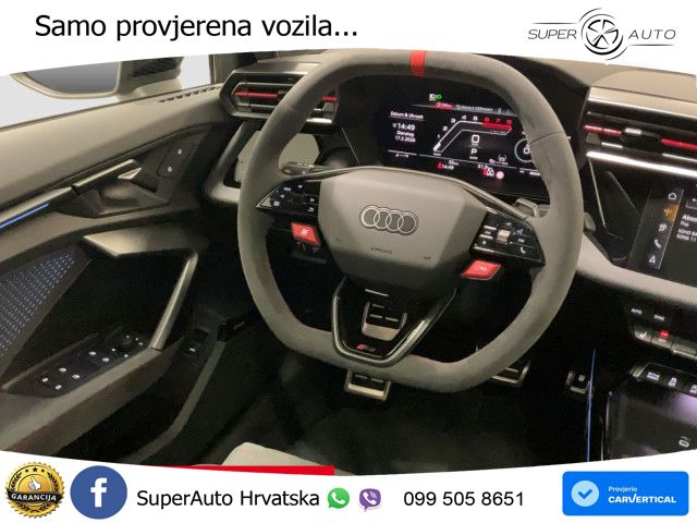 Audi RS3 Sedan 2.5 TFSI (400 KS) quattro S tronic LED+GR SJED+ACC