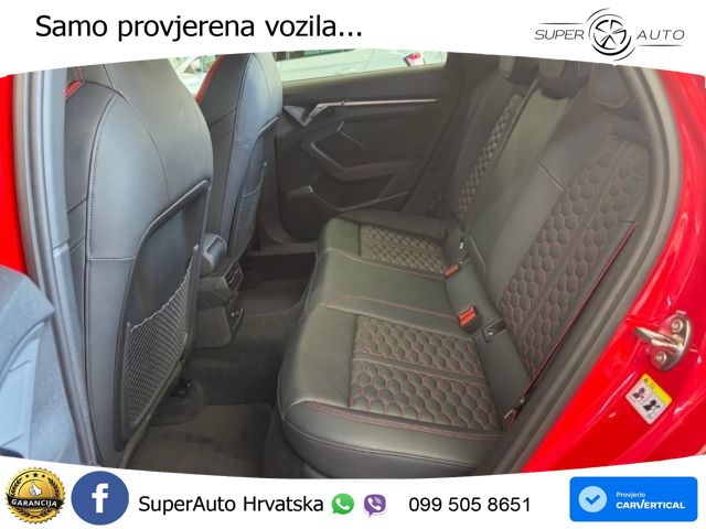 Audi RS3 Sportback 2.5 TFSI (400 KS) quattro S tronic LED+GR SJED+ACC