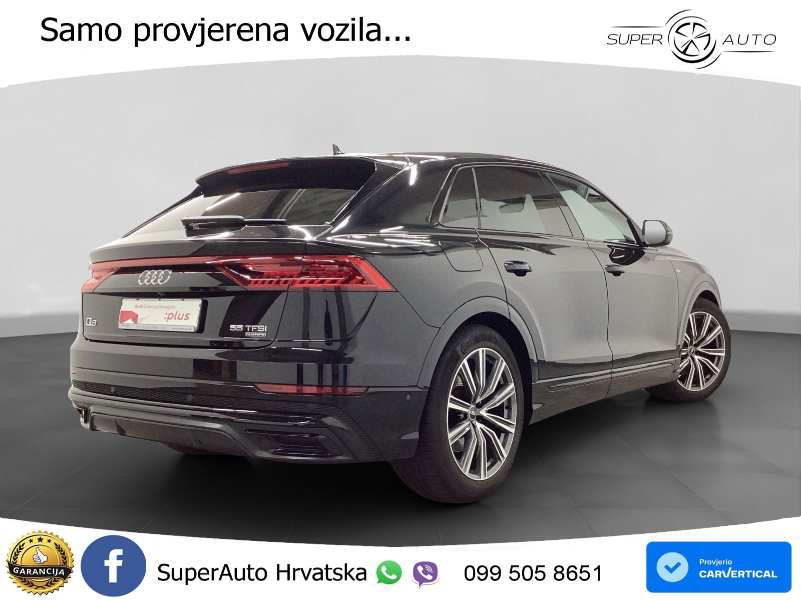 Audi Q8 55 TFSI V6 (340 KS) quattro Tiptronic