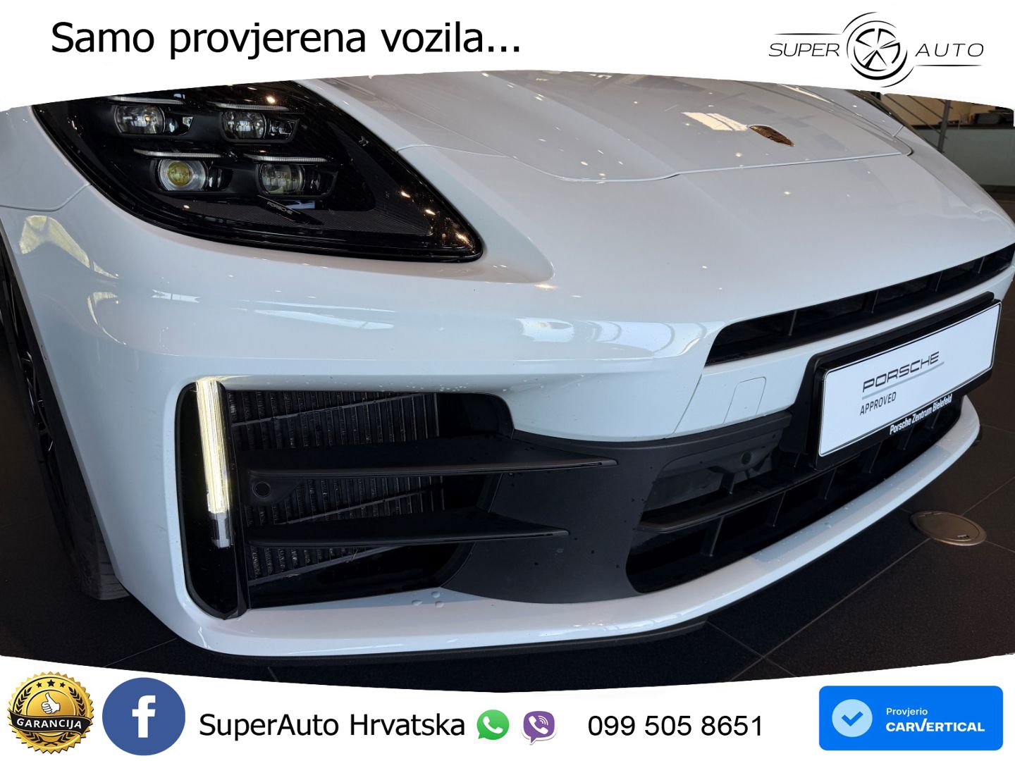 Porsche Panamera 4S 2.9 V6 (544 KS) E-Hybrid PDK ACC+HEAD+4xGR SJED+360+PANO