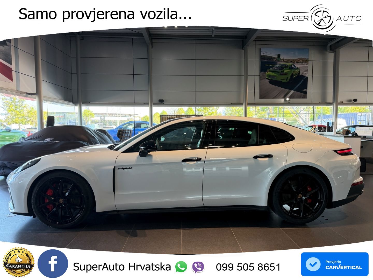 Porsche Panamera 4S 2.9 V6 (544 KS) E-Hybrid PDK ACC+HEAD+4xGR SJED+360+PANO
