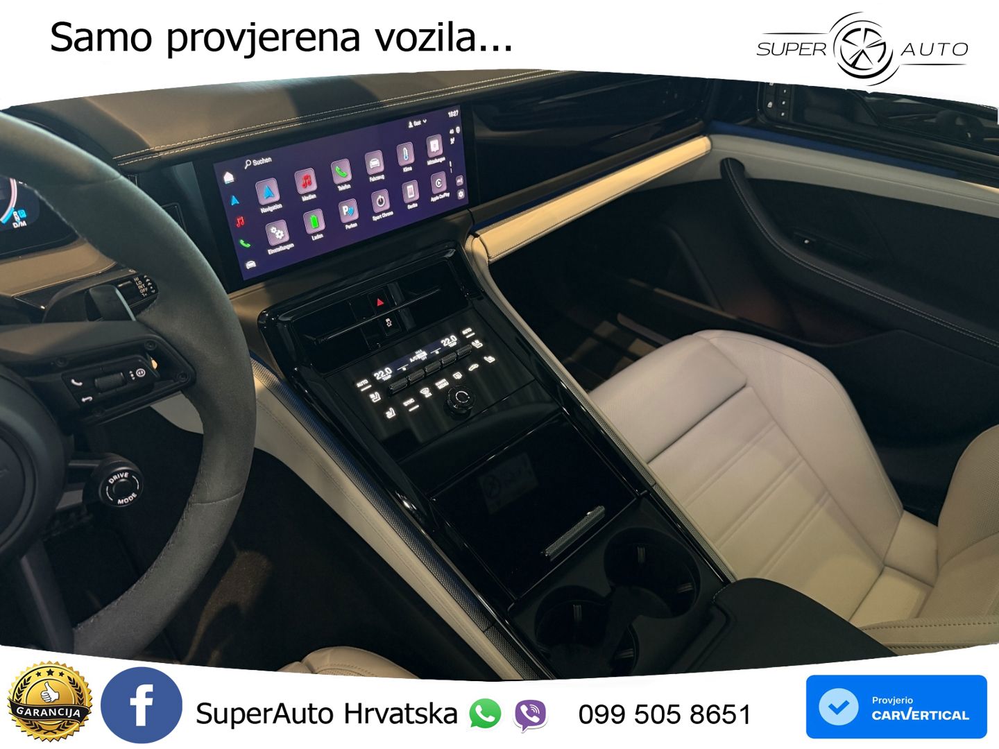 Porsche Panamera 4S 2.9 V6 (544 KS) E-Hybrid PDK ACC+HEAD+4xGR SJED+360+PANO