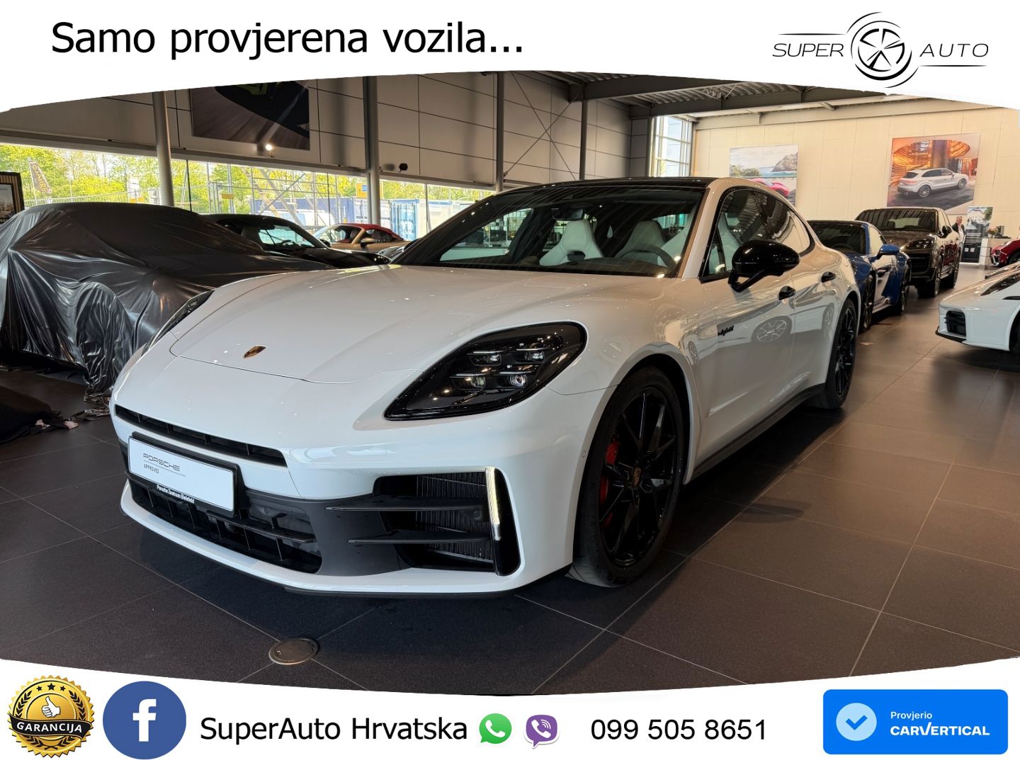 Porsche Panamera 4S 2.9 V6 (544 KS) E-Hybrid PDK ACC+HEAD+4xGR SJED+360+PANO