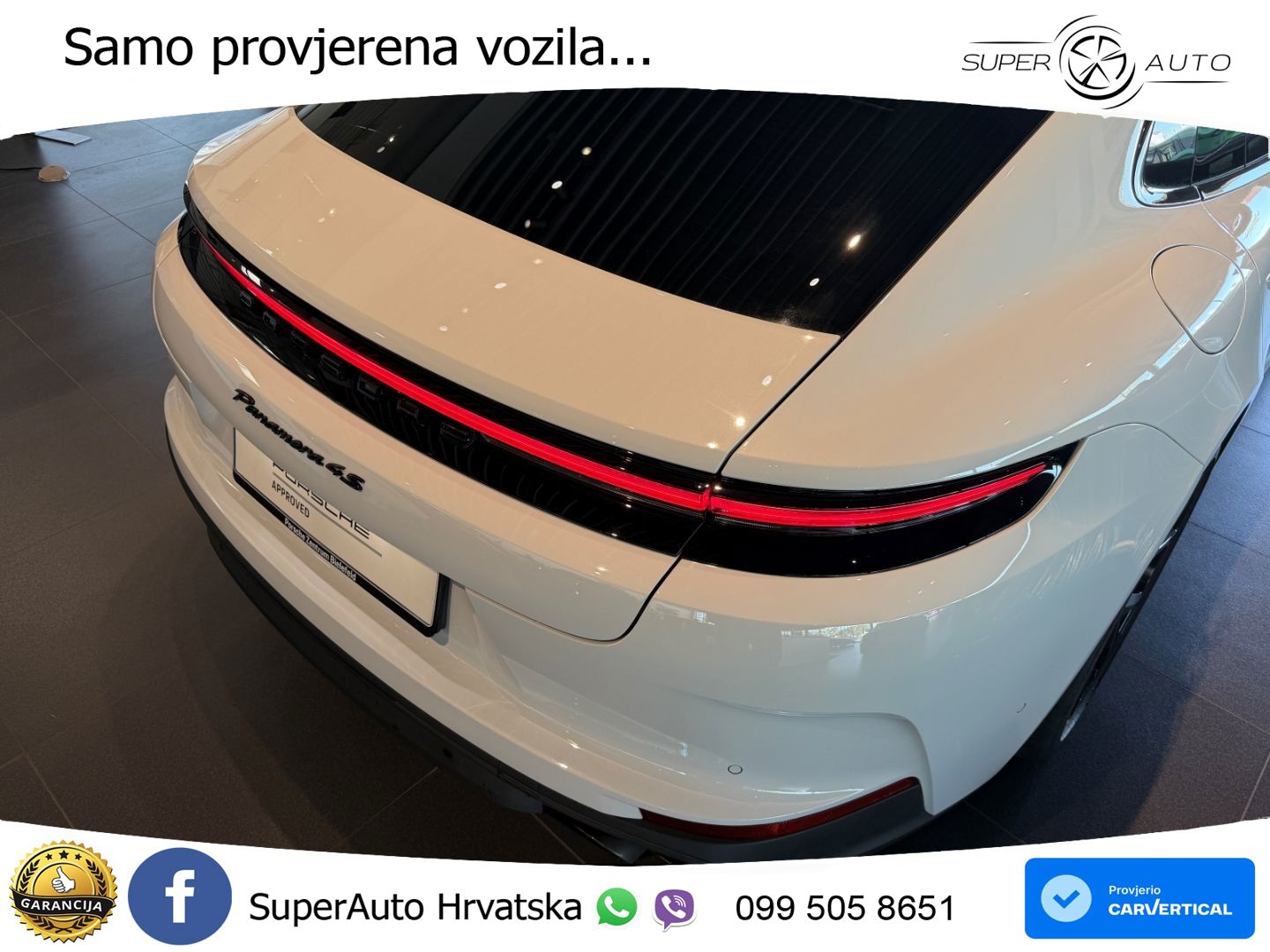 Porsche Panamera 4S 2.9 V6 (544 KS) E-Hybrid PDK ACC+HEAD+4xGR SJED+360+PANO