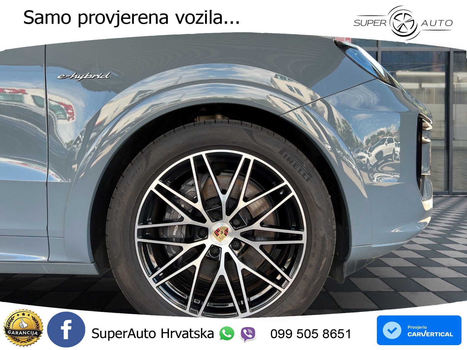 Porsche Cayenne 3.0 V6 (470 KS) E-Hybrid Tiptronic S