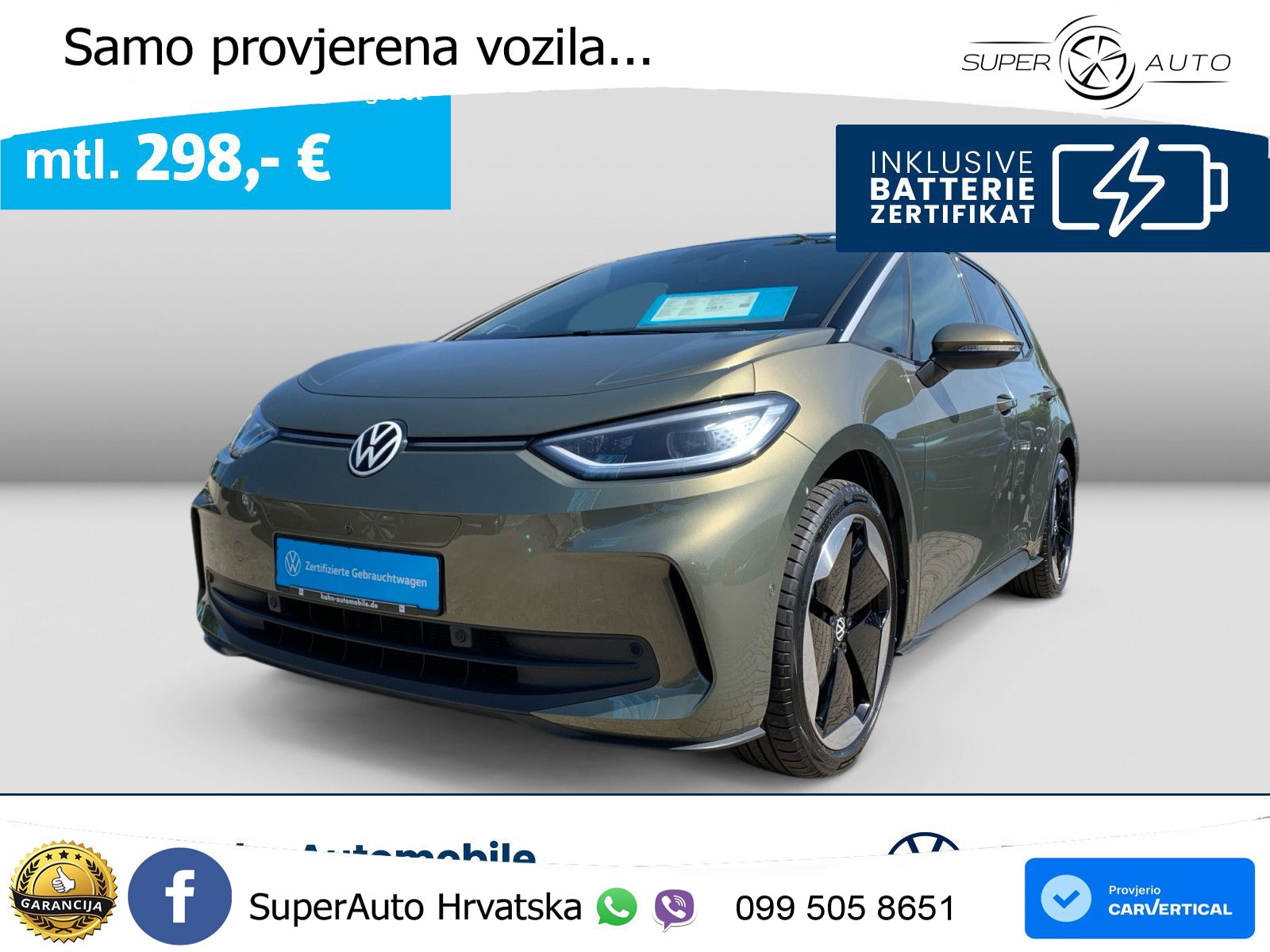 Volkswagen ID.3 Pro S 82 kWh (231 KS) LED+GR SJED+ACC